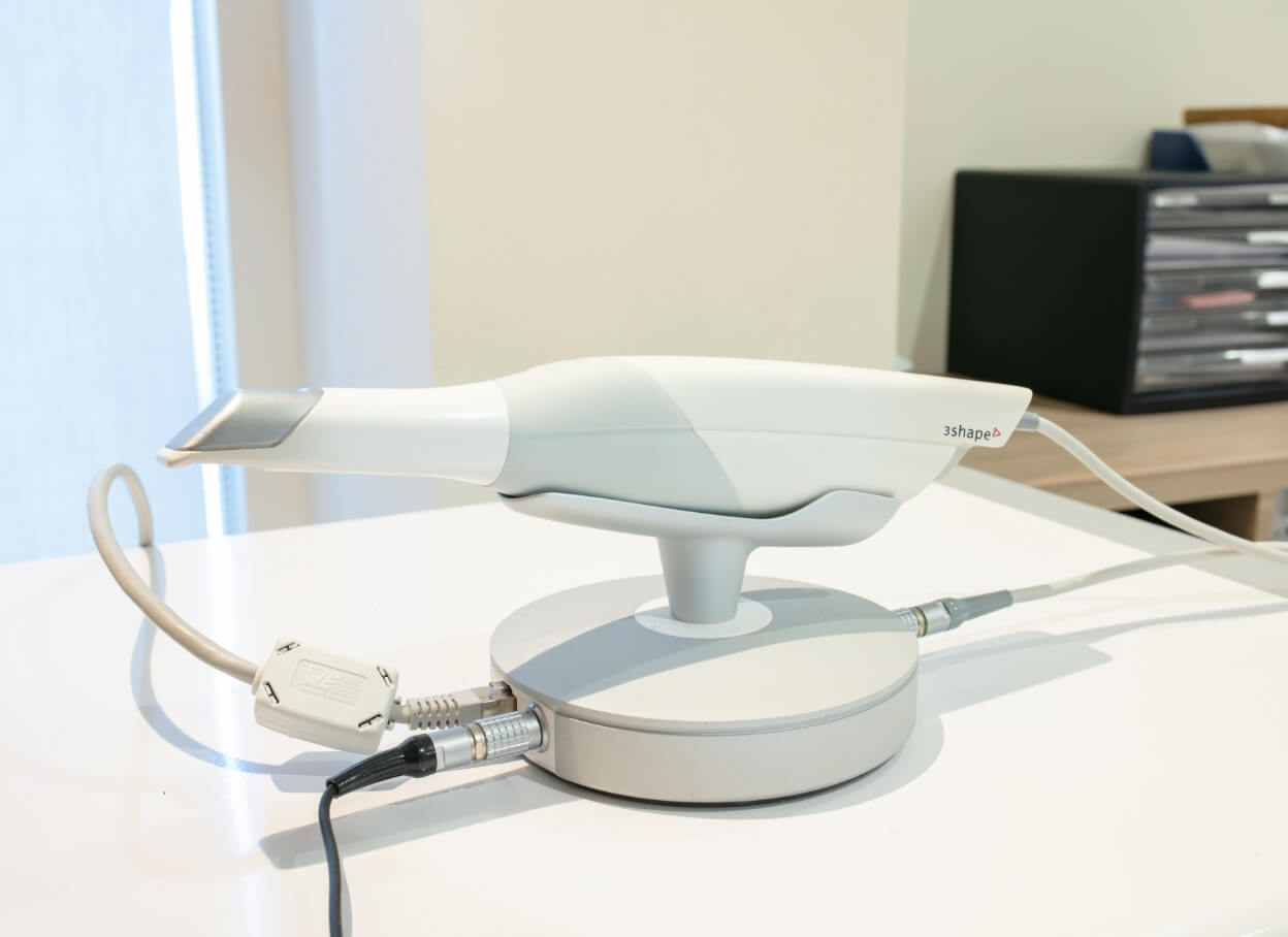 口腔内スキャナーを利用した治療